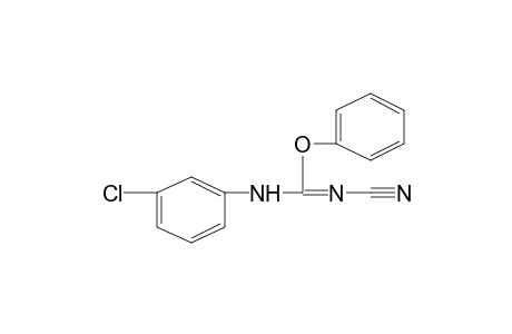 3-(m-chlorophenyl)-1-cyano-2-phenylpseudourea