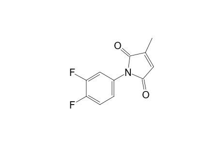 N-(3,4-difluorophenyl)-2-methylmaleimide