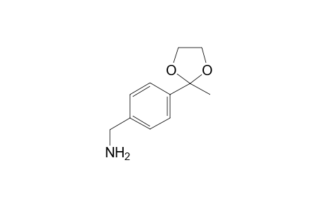 4-(1,3-dioxolan-2-yl)-4-methylbenzylamine
