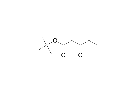 Pentanoic acid, 4-methyl-3-oxo-, 1,1-dimethylethyl ester