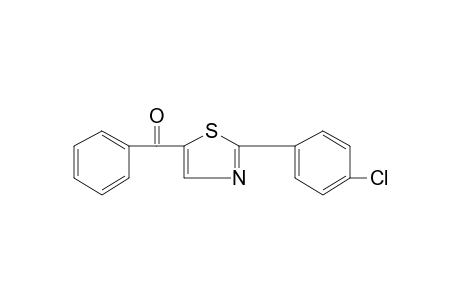 2-(p-CHLOROPHENYL)-5-THIAZOLYL PHENYL KETONE