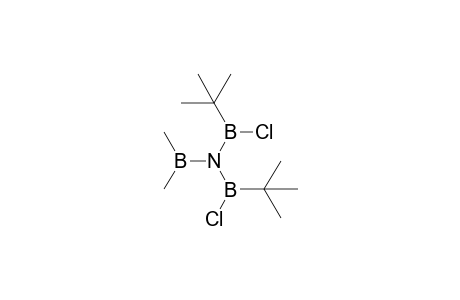 Bis(tert-butylchloroboryl)(dimethylboryl)amine