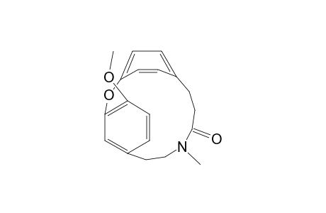 2-Oxa-10-azatricyclo[12.2.2.13,7]nonadeca-3,5,7(19),14,16,17-hexaen-11-one, 4-methoxy-10-methyl-