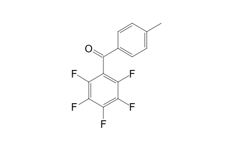 (2,3,4,5,6-pentafluorophenyl)-(p-tolyl)methanone