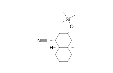 (1-ALPHA,3-ALPHA,4A-ALPHA,8A-ALPHA)-4A-METHYL-3-TRIMETHYLSILYLOXY-DECAHYDRONAPHTHALENE-1-CARBONITRILE