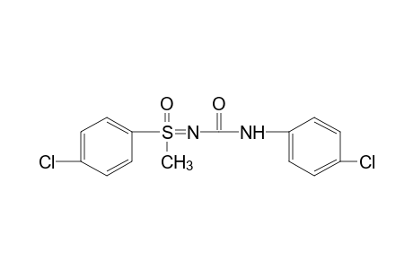 S-(p-chlorophenyl)-N-[(p-chlorophenyl)carbamoyl]-S-methylsulfoximine