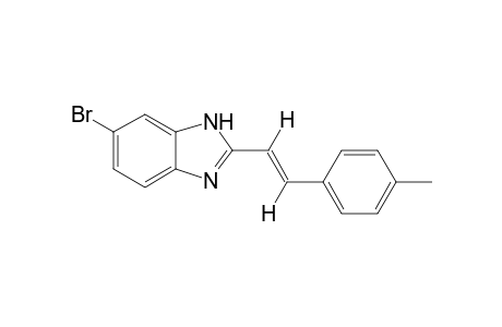 6-Bromanyl-2-[(E)-2-(4-methylphenyl)ethenyl]-1H-benzimidazole