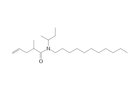 Pent-4-enoylamide, 2-methyl-N-(2-butyl)-N-undecyl-