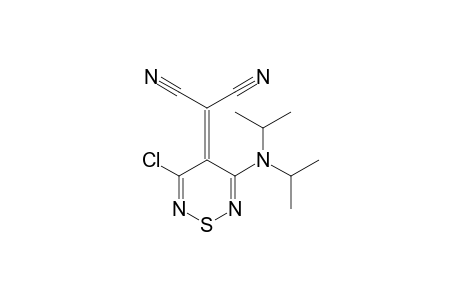 2-[3-chloranyl-5-[di(propan-2-yl)amino]-1,2,6-thiadiazin-4-ylidene]propanedinitrile