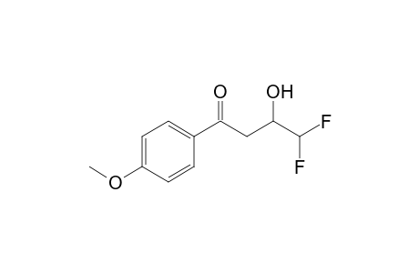 4,4-Difluoro-3-hydroxy-1-(4-methoxyphenyl)-1-butanone