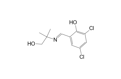 2,4-dichloro-6-[N-(1,1-dimethyl-2-hydroxyethyl)formimidoyl]phenol