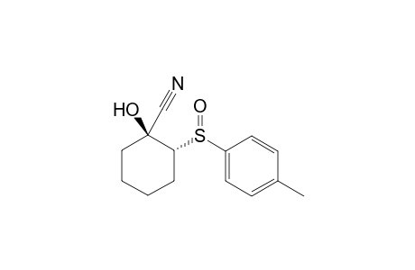 (S1,R2,RS)-1-Hydroxy-2-[(4-methylphenyl)sulfinyl]cyclohexanecarbonitrile