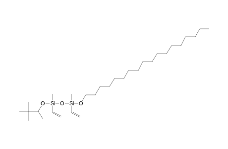 Silane, methylvinyl(3,3-dimethylbut-2-yloxy)(methylvinyloctadecyloxysilyloxy)-