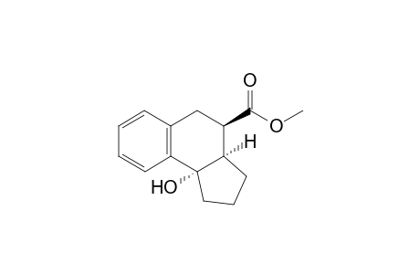 Methyl (3aRS,4RS,9bSR)-9b-hydroxy-2,3,3a,4,5,9b-hexahydro-1H-cyclopenta[a]naphthalene-4-carboxylate