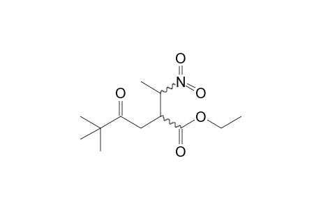 Ethyl 5,5-dimethyl-2-(1-nitroethyl)-4-oxohexanoate