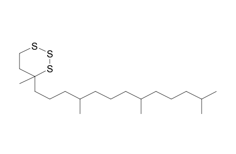 4-METHYL-4-(4,8,12-TRIMETHYLTRIDECYL)-1,2,3-TRITHIANE