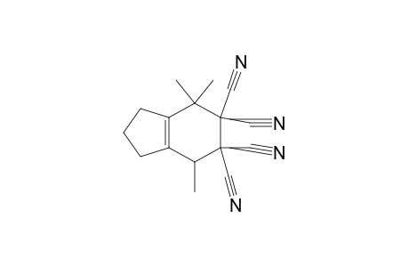 5,5,6,6-tetracyano-4,4,7-trimethyl-4,5,6,7-tetrahydroindan