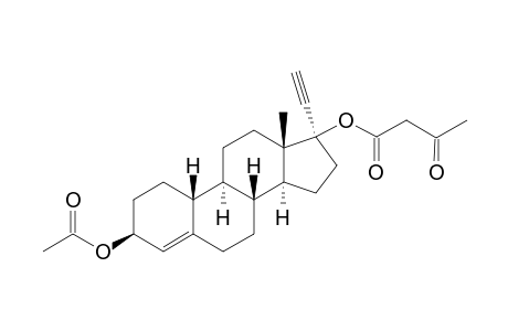 17-ALPHA-ETHINYL-ESTR-4-ENE-3-BETA,17-DIOL-3-ACETATE-17-(3-OXO-BUTANOATE)