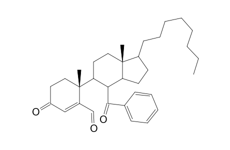 3,7-Dioxo-6,7-seco-7-phenylcholes-4-ene-5-carboxaldehyde