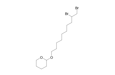 9,10-Dibromo-1-(tetrahydro-2-pyranyloxy)decane