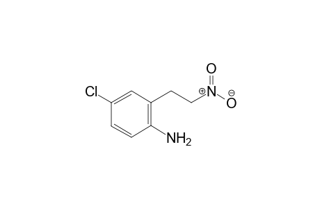 4-chloro-2-(2-nitroethyl)aniline