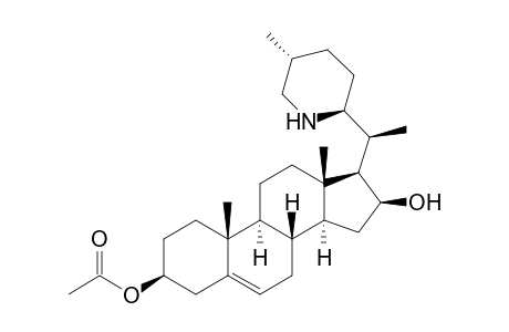 16,28-Secosolanid-5-ene-3,16-diol, 3-acetate, (3.beta.,16.beta.,22.alpha.,25.beta.)-