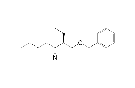 (3R,4R)-3-(benzyloxymethyl)octan-4-amine