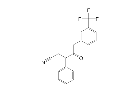 Benzenepentanenitrile, gamma-oxo-beta-phenyl-3-(trifluoromethyl)-