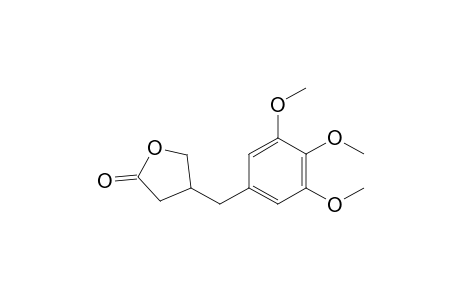 4-(3,4,5-Trimethoxybenzyl)tetrahydrofuran-2-one