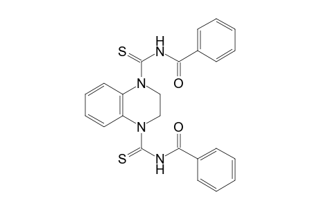 N,N'-dibenzoyldithio-1,2,3,4-tetrahydro-1,4-quinoxalinedicarboxamide