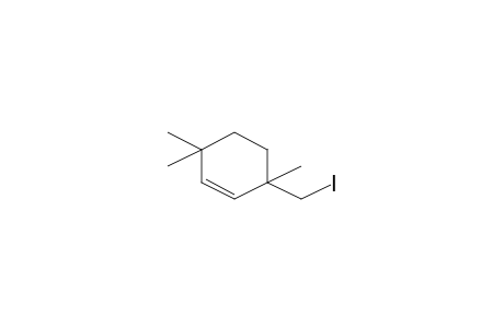 3-Iodomethyl-3,6,6-trimethyl-cyclohexene