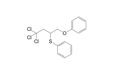 Phenyl(4,4,4-trichloro-1-phenoxybutan-2-yl)sulfane