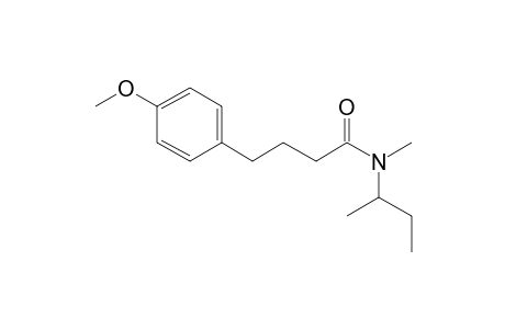 Butyramide, 4-(4-methoxyphenyl)-N-(2-butyl)-N-methyl-