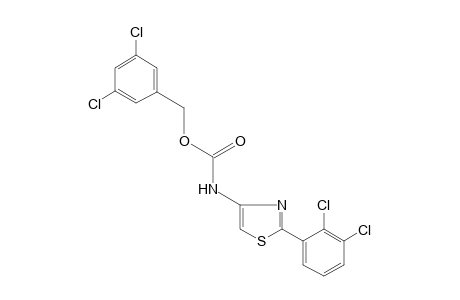 2-(2,3-dichlorophenyl)-4-thiazolecarbamic acid, 3,5-dichlorobenzyl ester