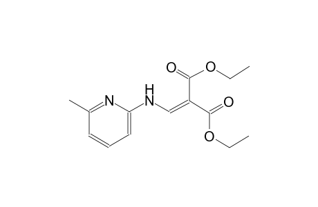 {[(6-methyl-2-pyridyl)amino]methylene}malonic acid, diethyl ester