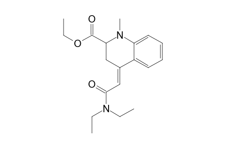 Ethyl (E)-4-[2-(Diethylamino)-2-oxoethylidene]-1-methyl-1,2,3,4-tetrahydroquinoline-2-carboxylate