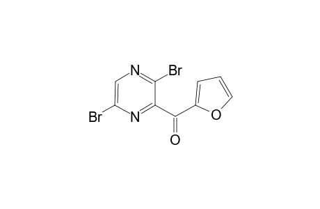 (3,6-dibromopyrazin-2-yl)(furan-2-yl)methanone