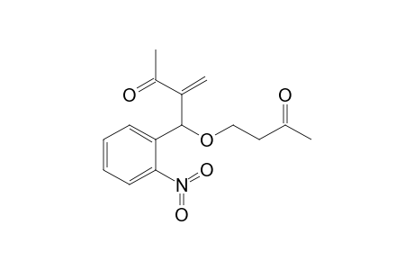 4-(3-Oxobutoxy)-3-methylene-4-(o-nitrophenyl)butan-2-one