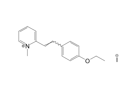 2-(p-ethoxystyryl)-1-methylpyridinium iodide