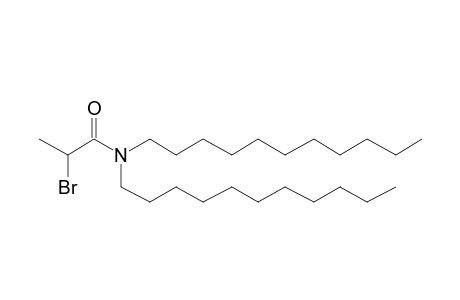 Propanamide, N,N-diundecyl-2-bromo-