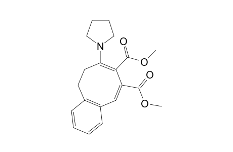 9,10-dihydro-8-(1-pyrrolidinyl)benzocyclooctene-6,7-dicarboxylic acid, dimethyl ester