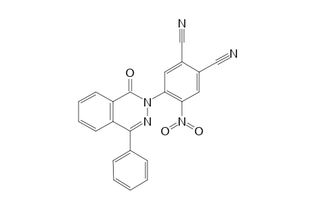 1,2-benzenedicarbonitrile, 4-nitro-5-(1-oxo-4-phenyl-2(1H)-phthalazinyl)-
