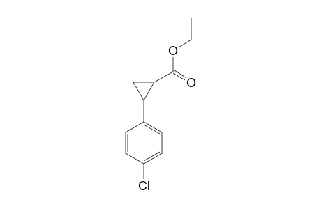 2-(4-Chlorophenyl)-1-cyclopropanecarboxylic acid ethyl ester