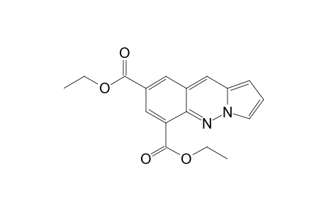 diethyl pyrrolo[1,2-b]cinnoline-6,8-dicarboxylate