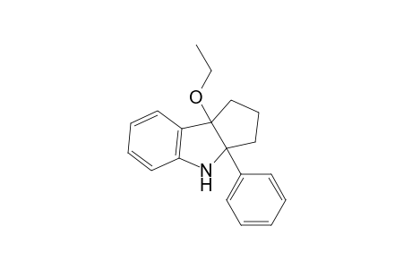 Cyclopent[b]indole, 8b-ethoxy-1,2,3,3a,4,8b-hexahydro-3a-phenyl-