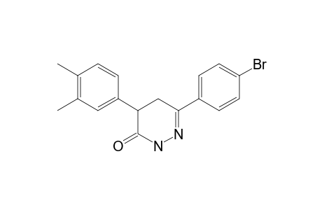 6-(4-bromophenyl)-4-(3,4-dimethylphenyl)-4,5-dihydropyridazin-3(2H)-one