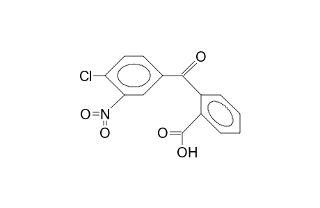 o-(4-CHLORO-3-NITROBENZOYL)BENZOIC ACID