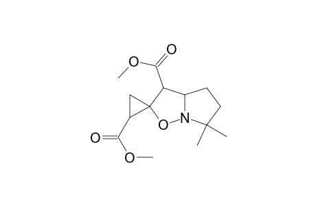 Hexahydro-2,3'-dimethoxycarbonyl-6',6'-dimethylspiro[cyclopropane-1,2'-pyrrolo[1,2-b]isoxazole] isomer