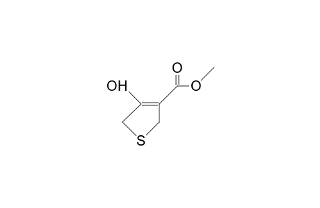 2,5-Dihydro-4-hydroxy-3-thiophenecarboxylic acid, methyl ester