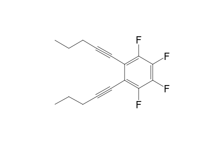1,2,3.4-Tetrafluoro-5,6-bis(pent-1-ynyl)benzene